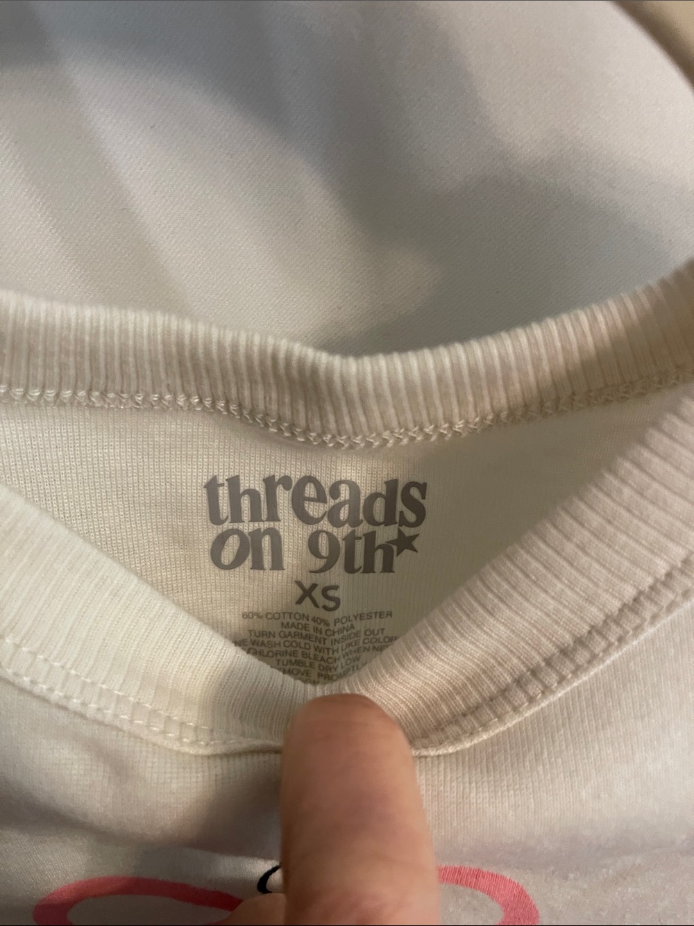 Threads on 9th Paris Eiffel Tank Top XS Juniors NWOT - Picture 3 of 7